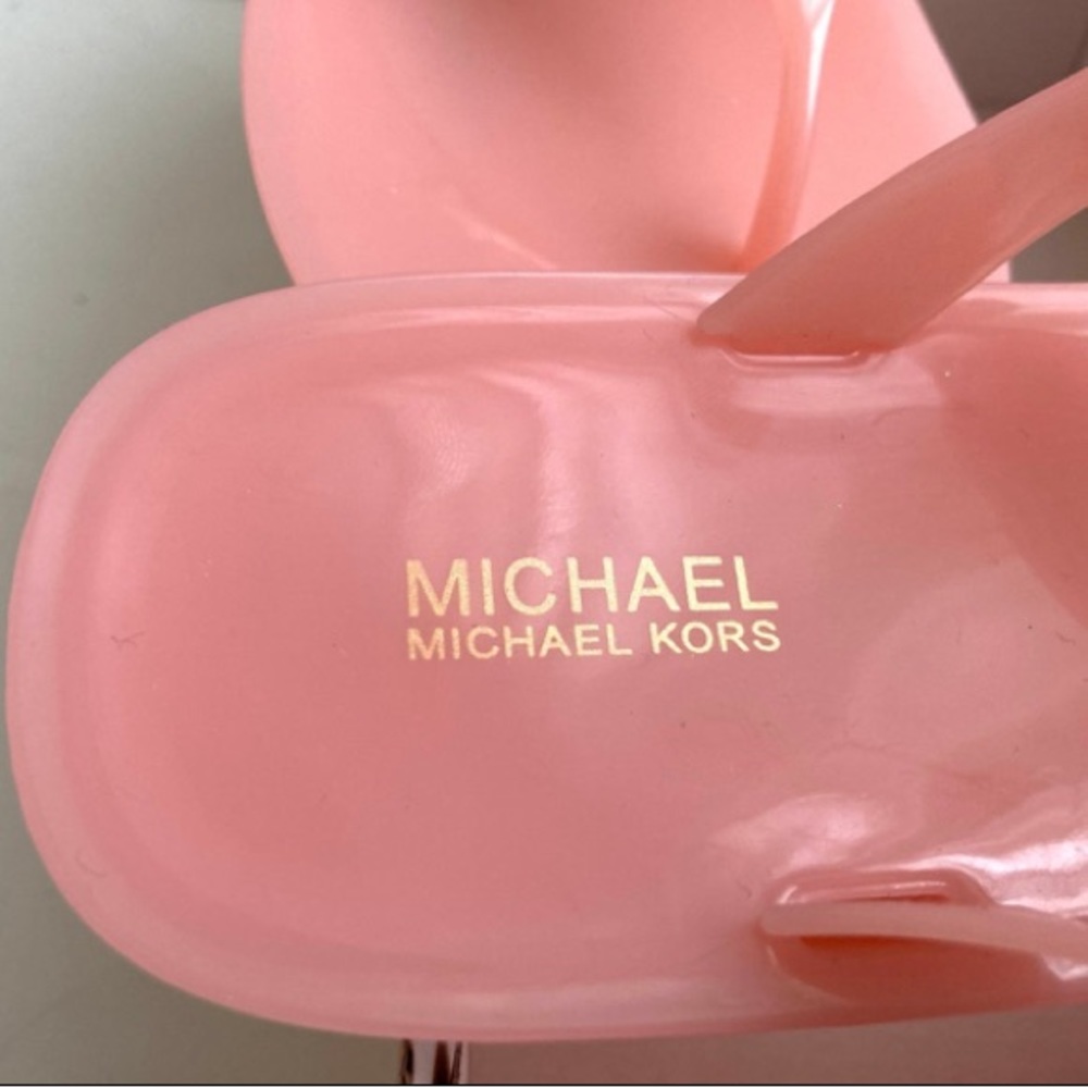 Michael Kors sandals jelly thongs new sandals pink jelly sandals - Picture 4 of 4